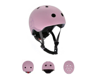 Scoot & Ride Kask Ochronny S-M dla dzieci 3+ Rose - 1014700 - zdjęcie 3